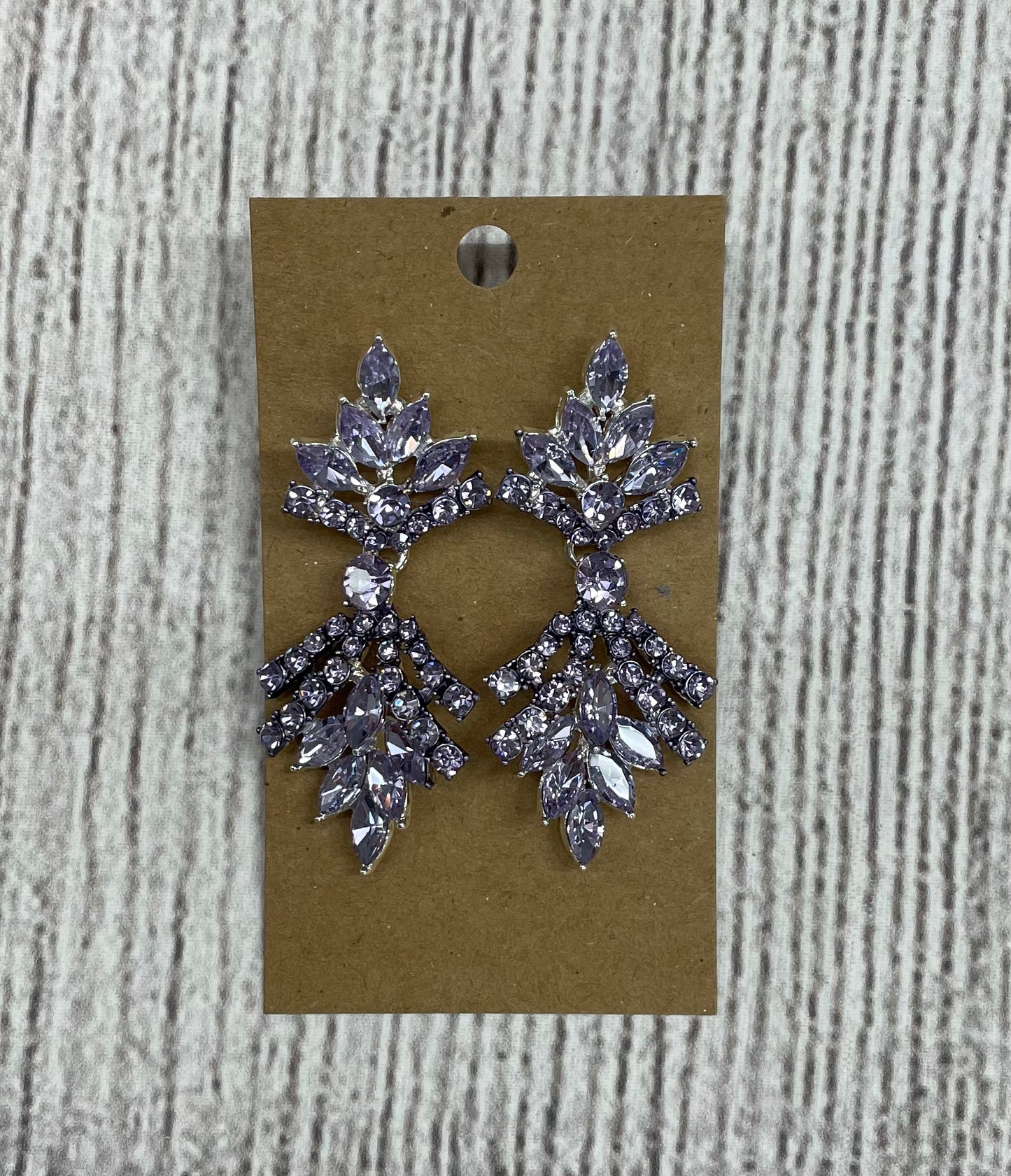 Formal Earrings Lavender Reef