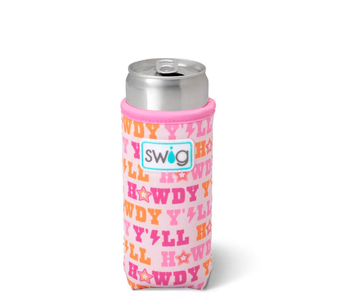 Swig Howdy Yall Slim Can Coolie