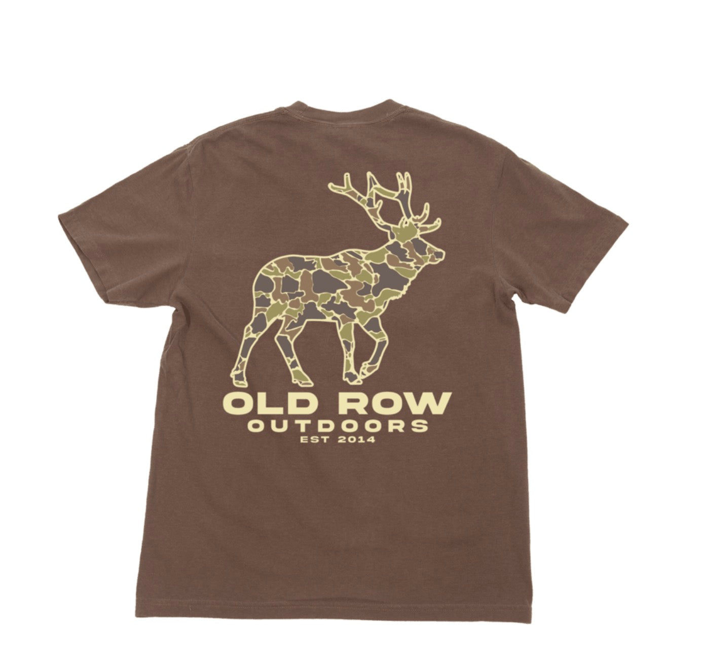 Old Row Camo Moose Tee