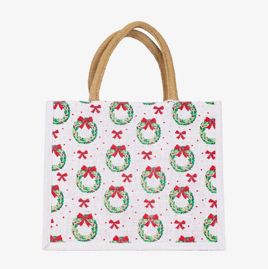 Clara Wreath Gift Tote