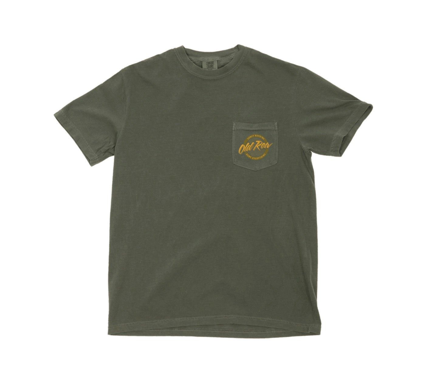 Old Row Circle Logo Tee - Moss