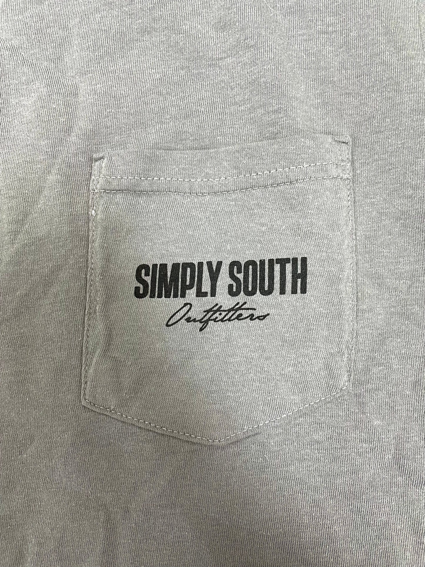 Simply South Outfitters Logo Pocket Tee