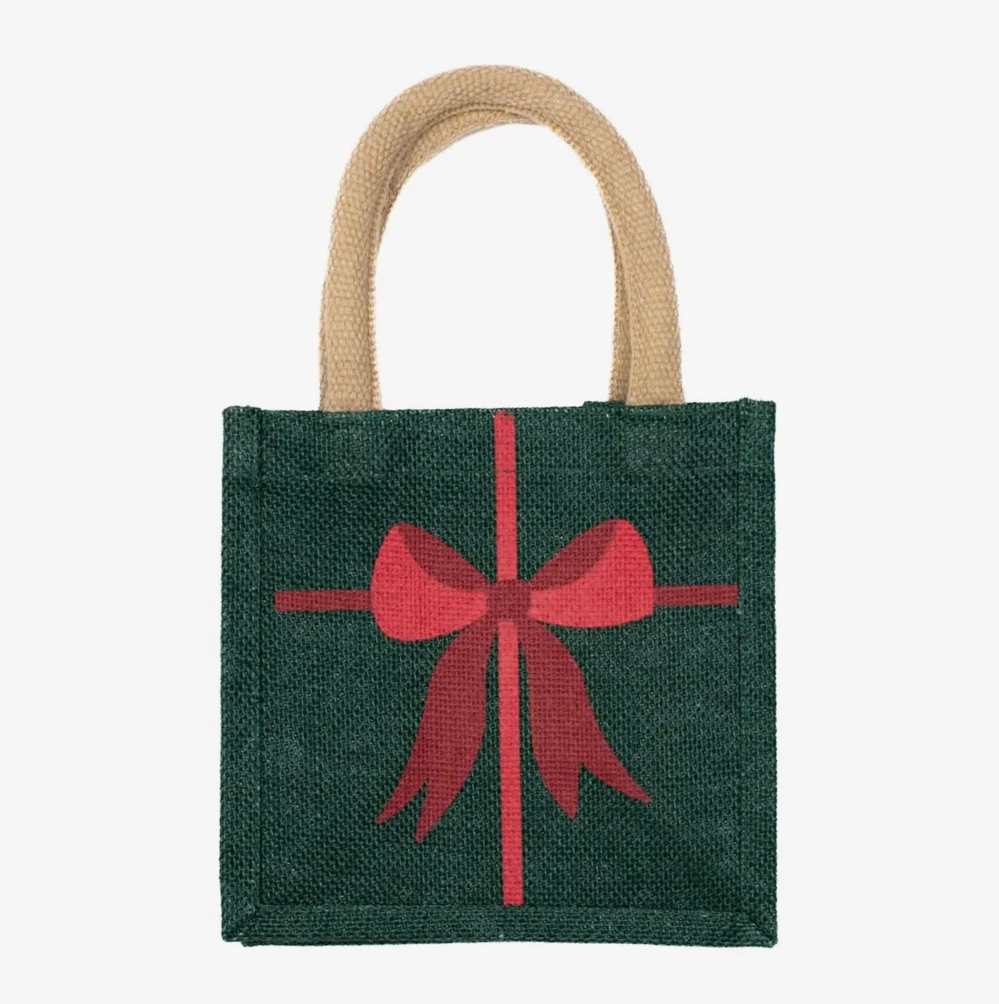 Christmas Bow Petite Gift Tote