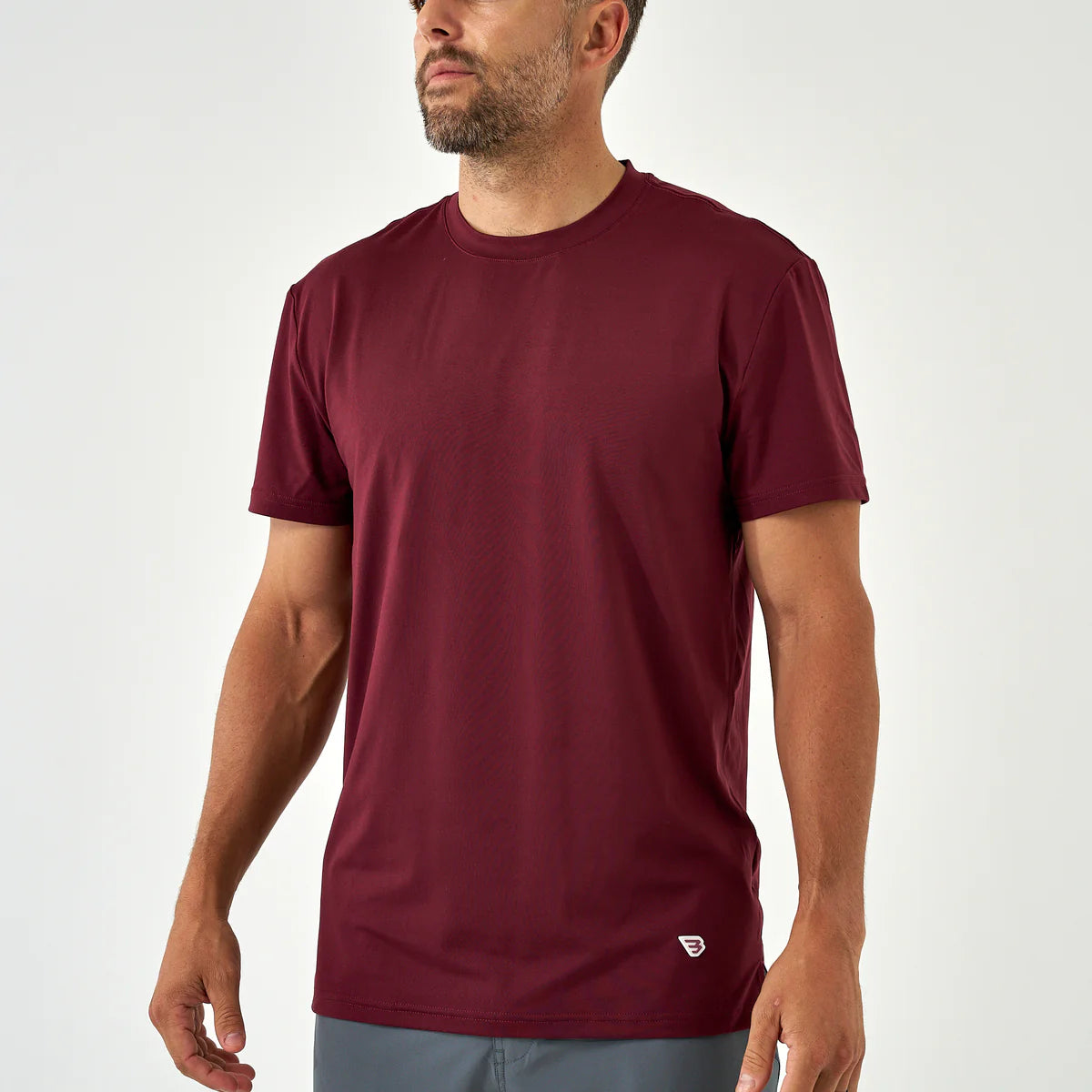 Burlebo Go To Tee - Maroon
