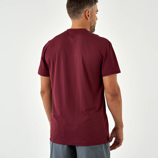 Burlebo Go To Tee - Maroon