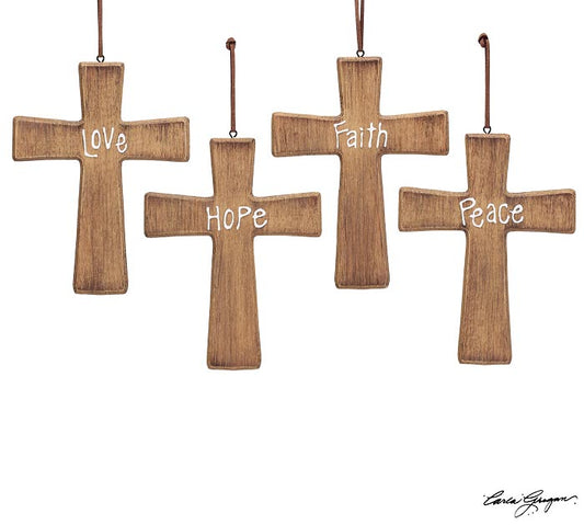 Gifts of the King Cross Ornaments