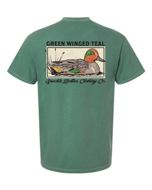 Speckle Bellies Green Winged Teal Tee