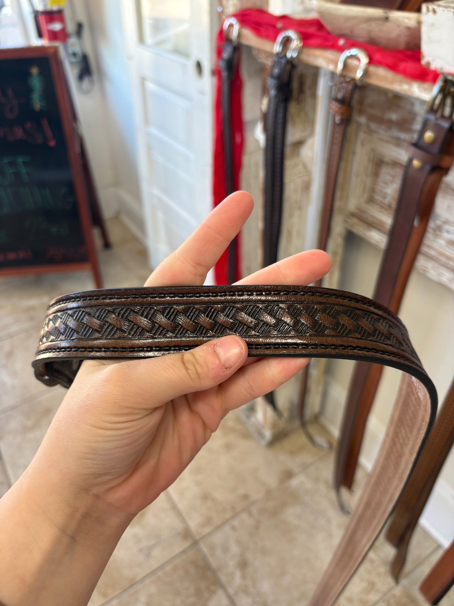 Designed Genuine Leather Belt