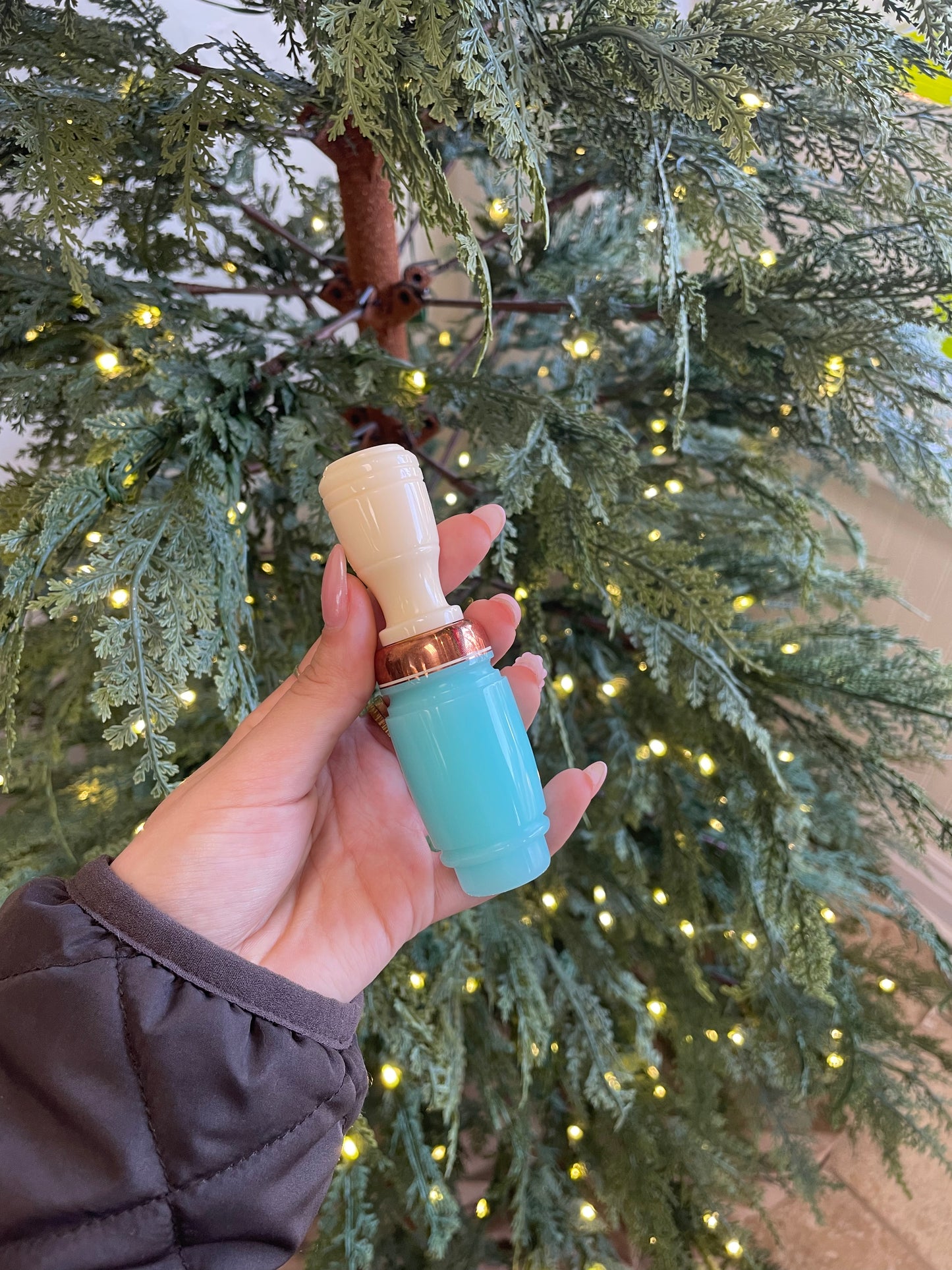 Chief's Custom Calls Turquoise Banded Duck Call