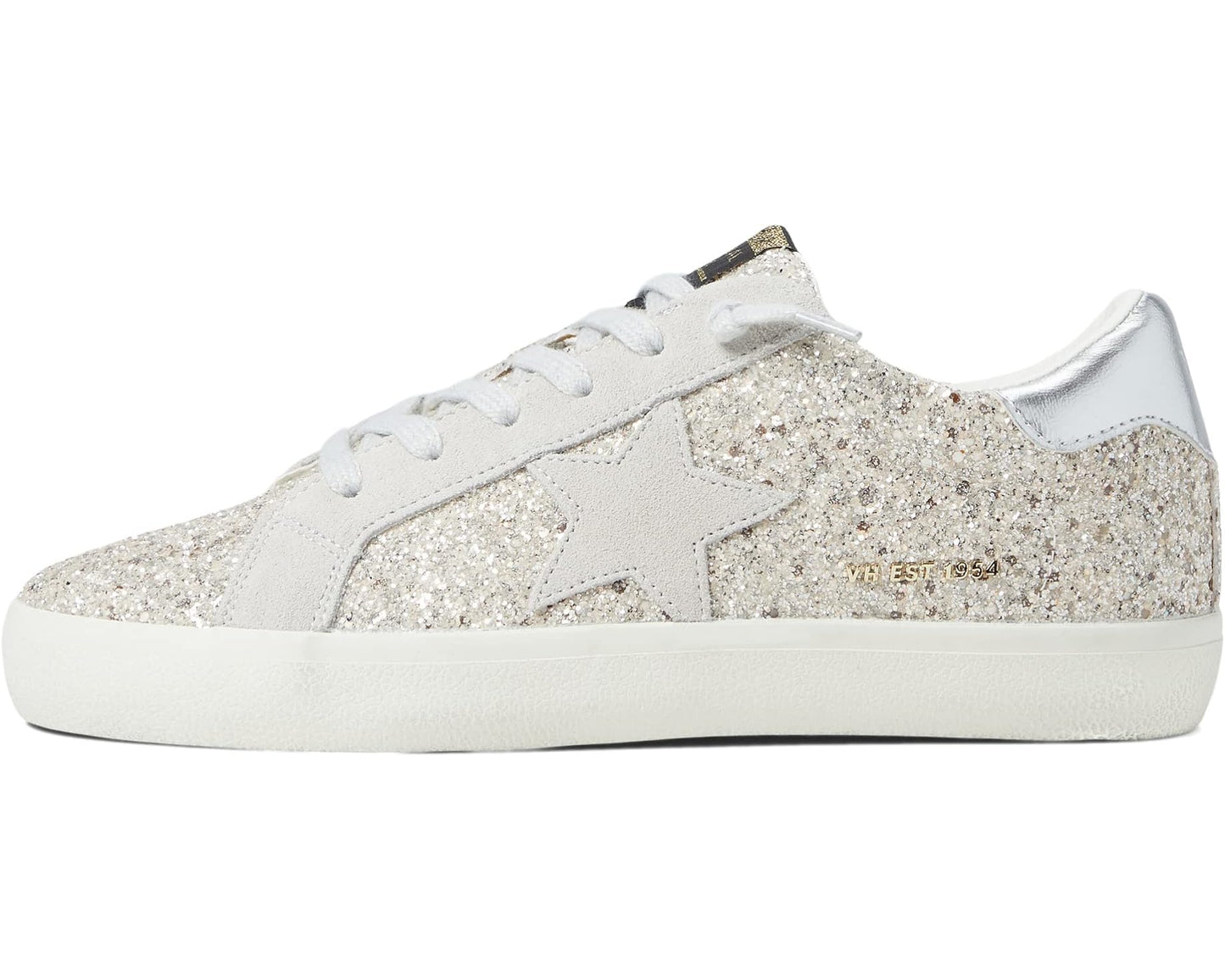 Vintage Havana Palmer Silver Glitter Sneaker