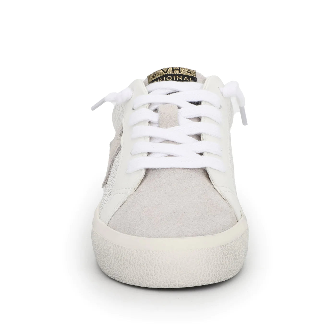 Vintage Havana Kate White Gold Snake Sneaker