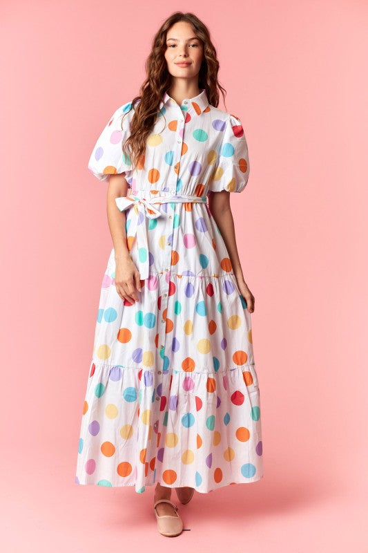 Back To School Dress - Multi Color