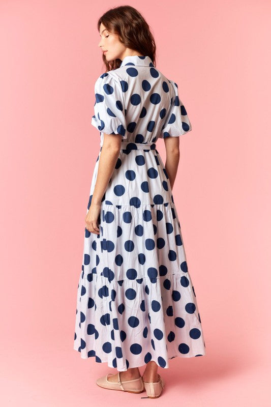 Back To School Dress -Navy