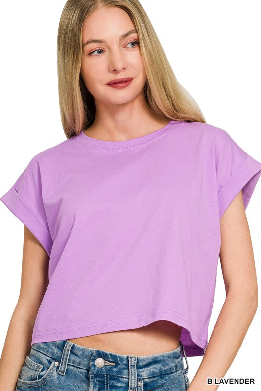 Relax and Repeat Tee -  B Lavender
