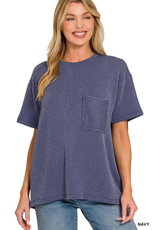 Just Relaxed Top - Navy