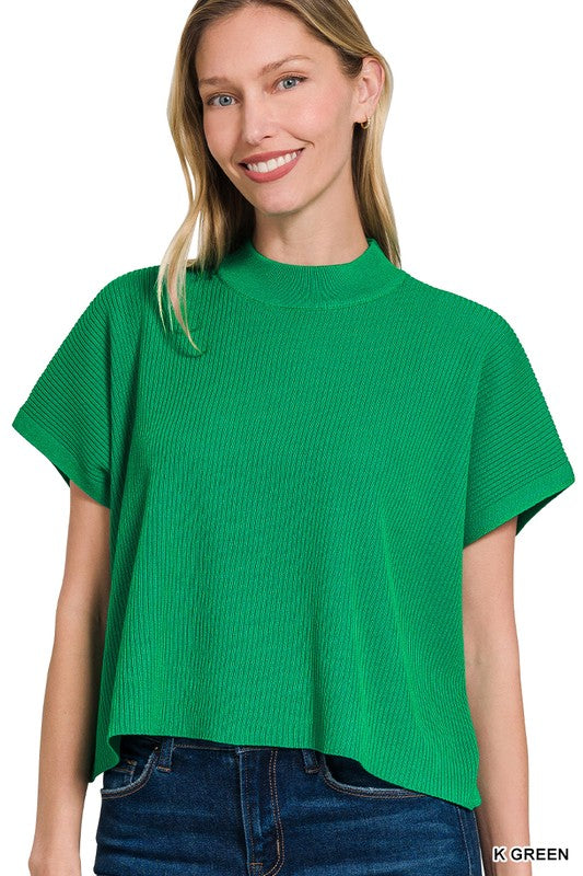 Time Will Tell Sweater - K Green