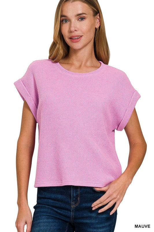 All About Knits Top - Mauve