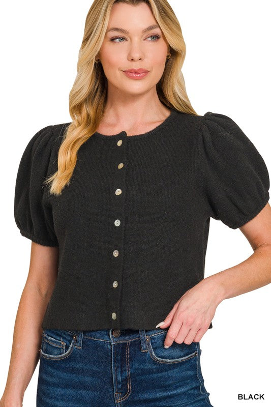 Classic As You Cardigan - Black