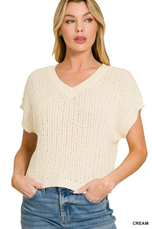 All the Feels Sweater - Cream