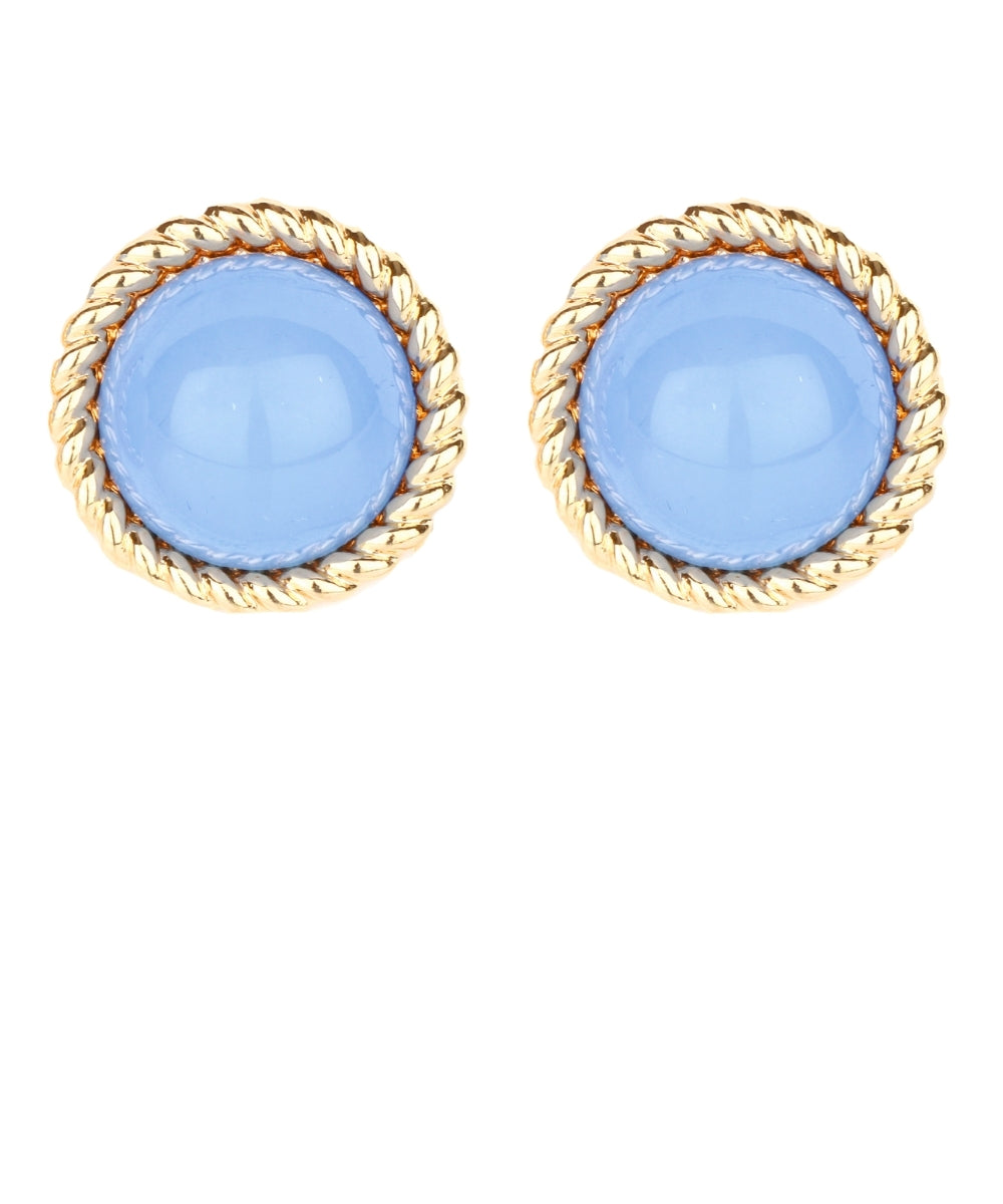 Marble Dome Earrings