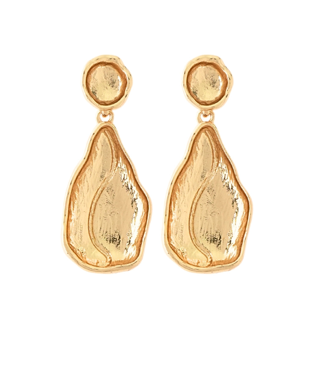 Geometric Teardrop Earrings