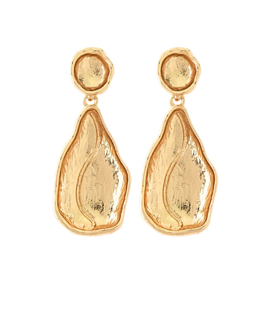 Geometric Teardrop Earrings