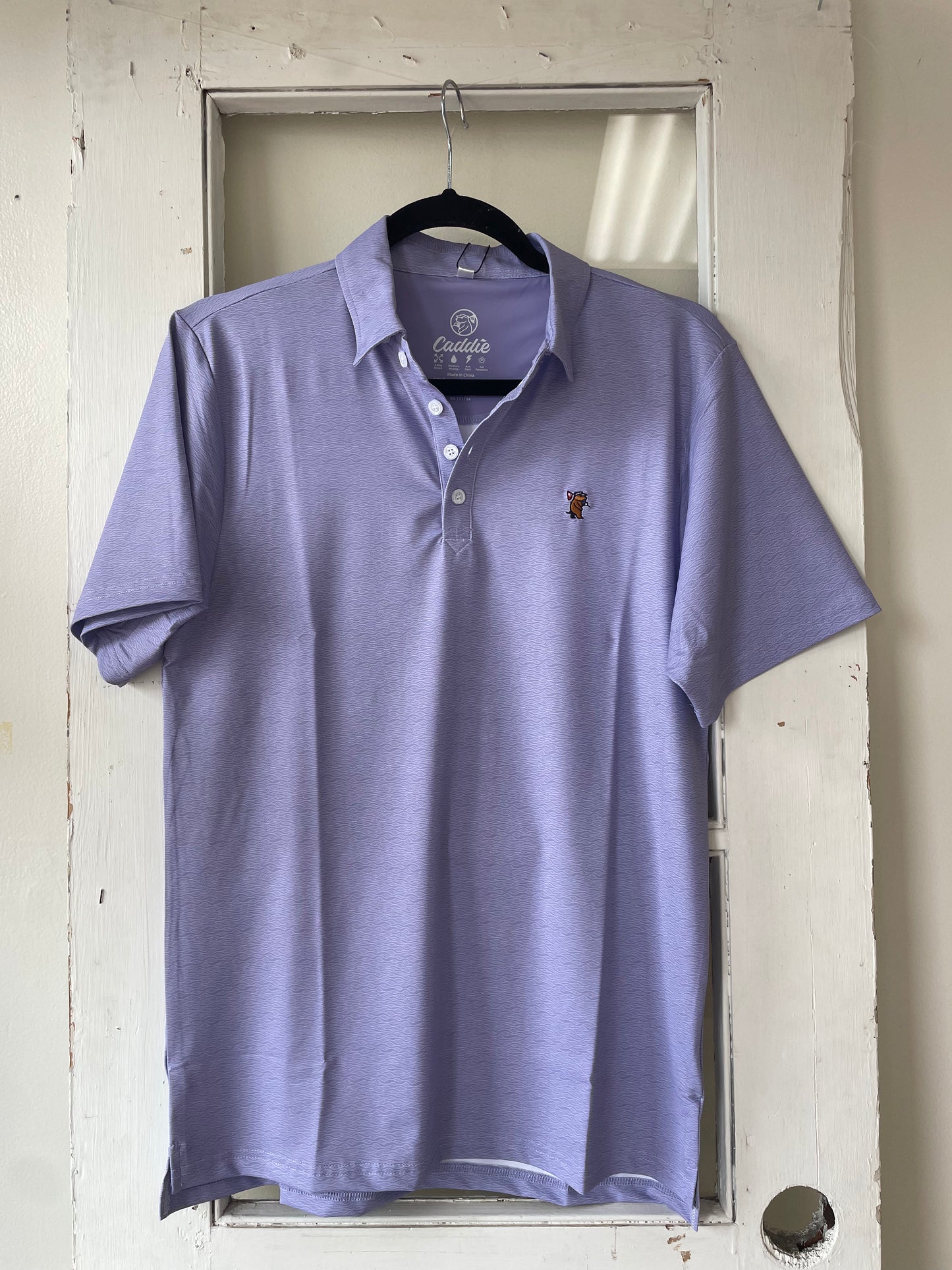 Caddie Wave Polo - Purple
