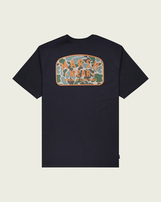 Marsh Wear Alton Camo Tee - Black