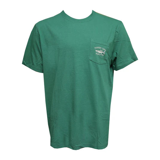 Marsh Wear Currents Tee - Antique Green