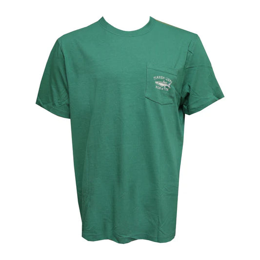 Marsh Wear Currents Tee - Antique Green
