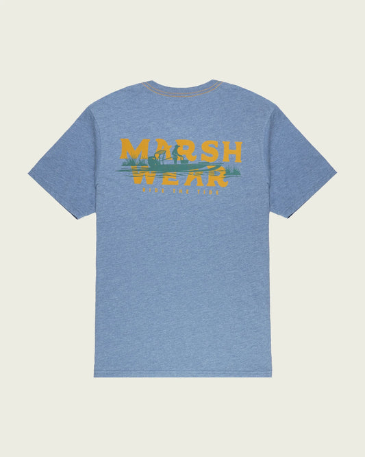 Marsh Wear Drifter Tee - Bluefin