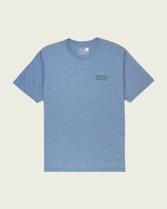 Marsh Wear Drifter Tee - Bluefin