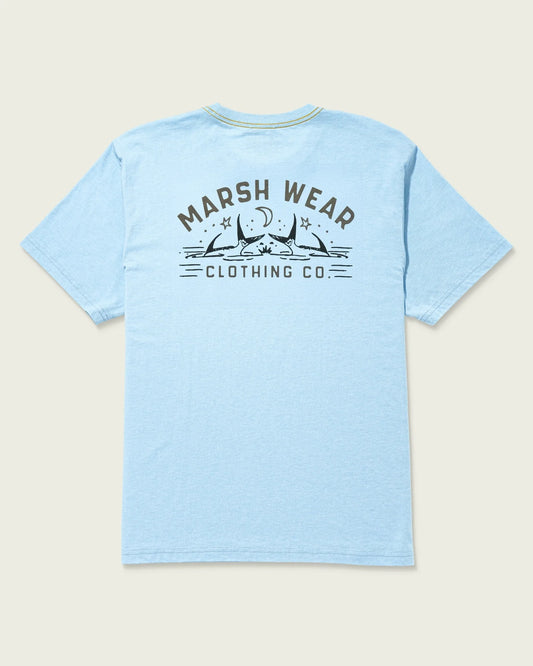 Marsh Wear Ebb Tide Tee - Angel Falls Heather
