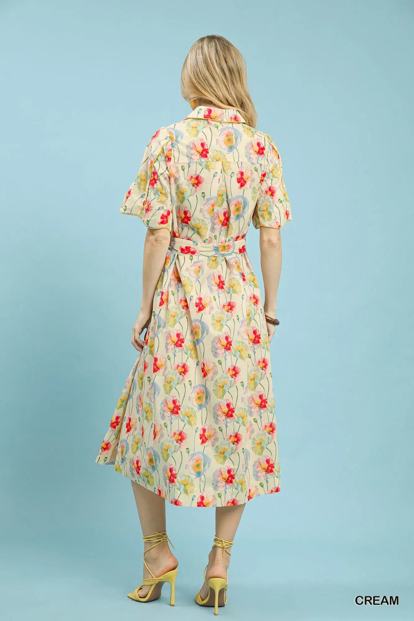 Where Would I Be Dress - Cream