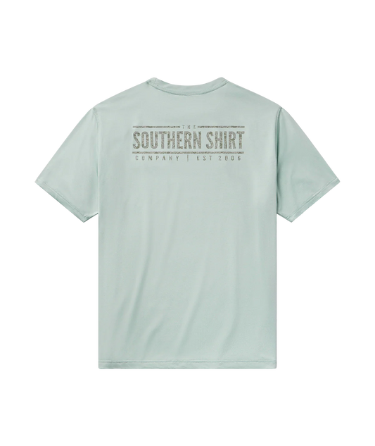 SSCO Camo Badge Performance Tee - Dusty Green