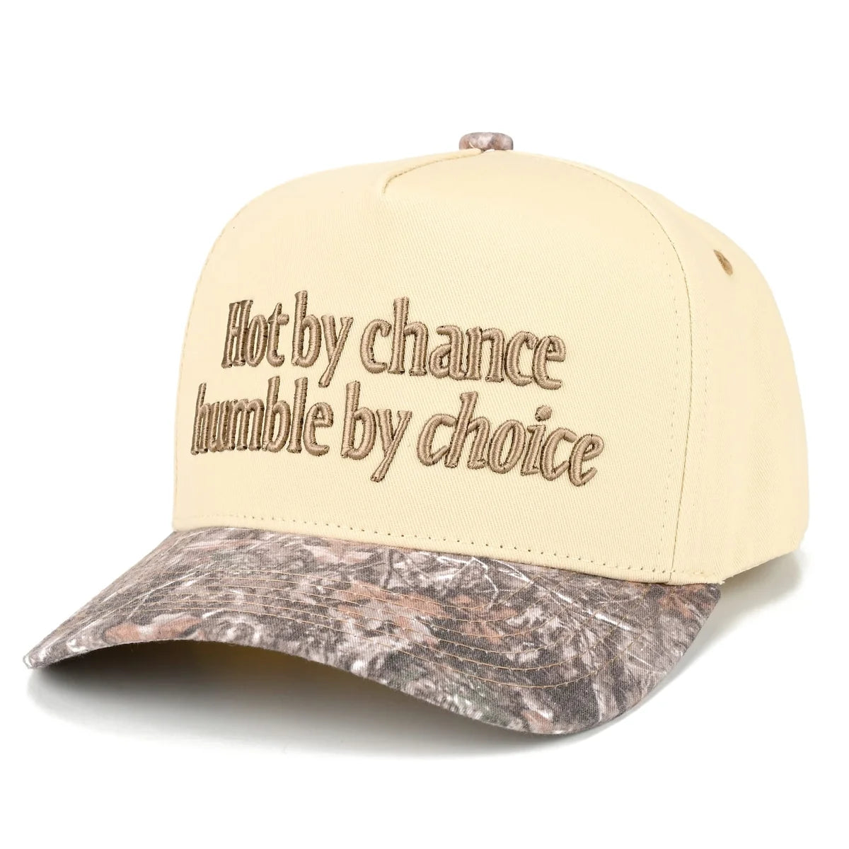 Hot by Chance Humble by Choice Trucker Hat