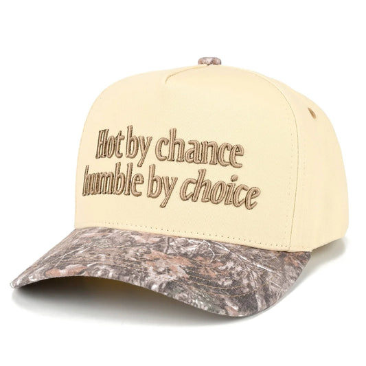 Hot by Chance Humble by Choice Trucker Hat