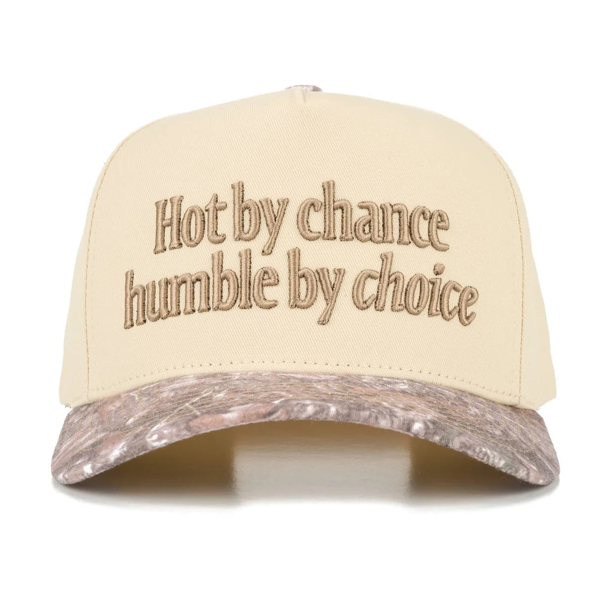 Hot by Chance Humble by Choice Trucker Hat