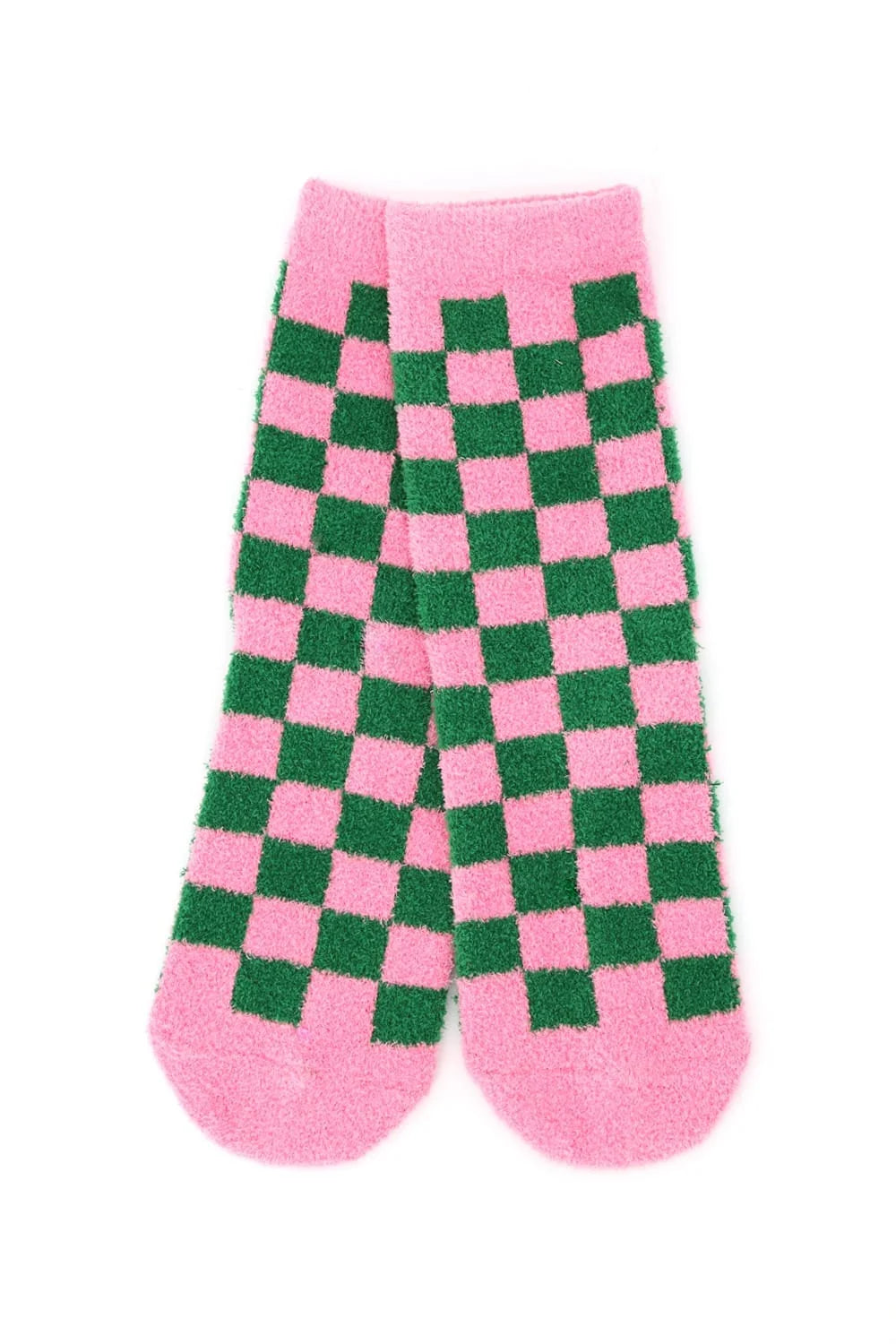 Pink & Green Socks