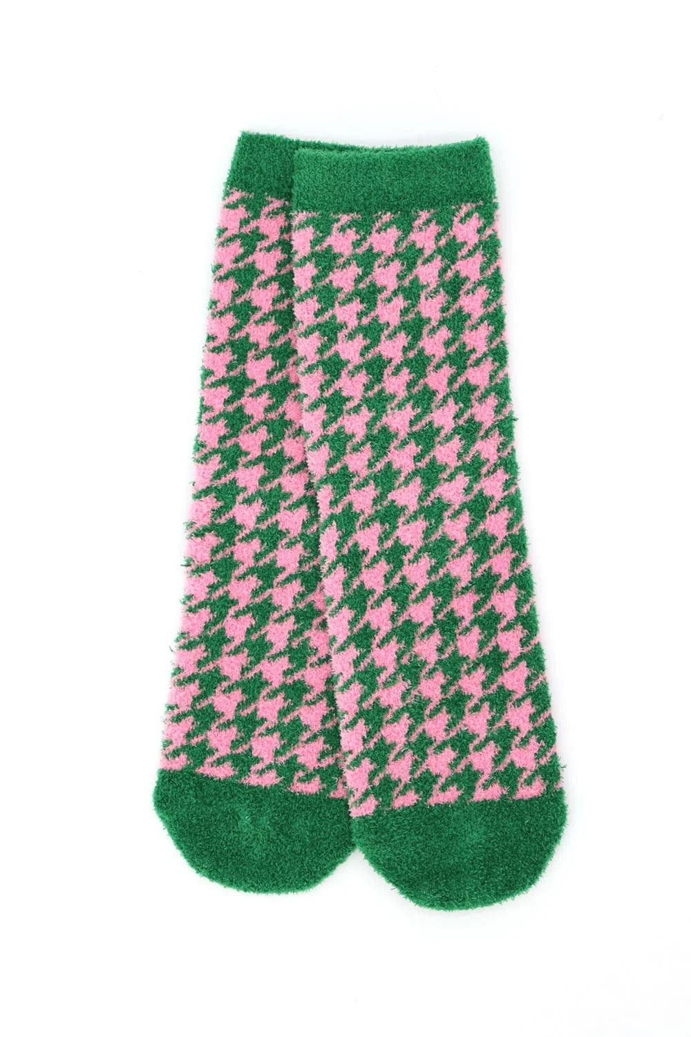Pink & Green Socks