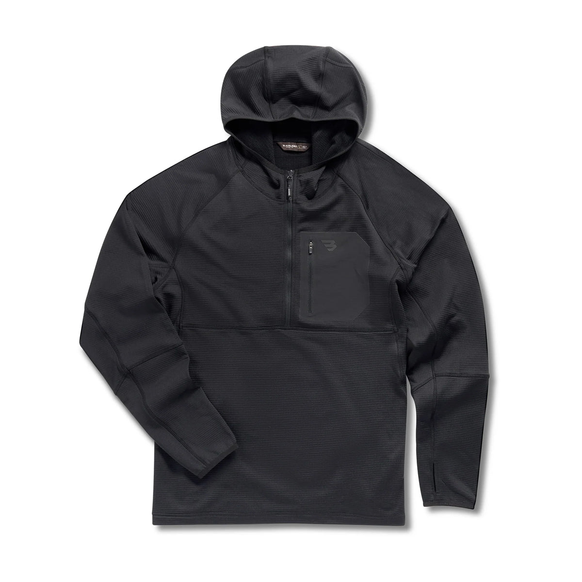 Burlebo Blaze Tech Quarter Zip - Black