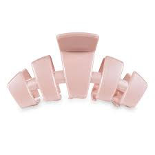 Teleties Classic Small Claw Clip- Pearly Pink