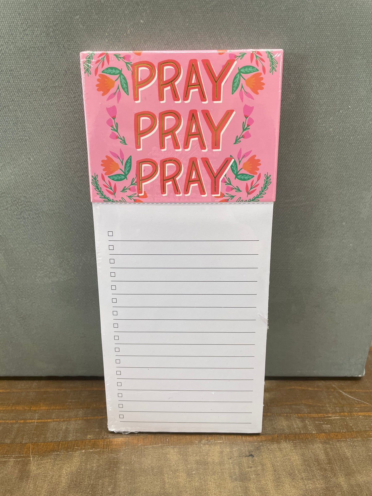Magnetic Notepad - Pray Pray Pray