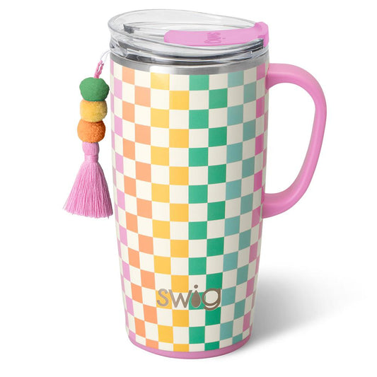Swig 22oz Travel Mug- Check Mate