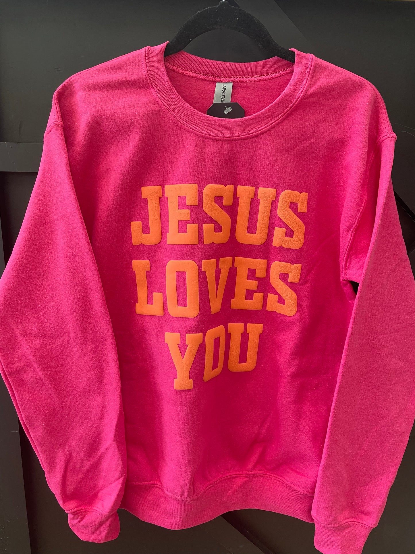 Jesus Loves You Crewneck