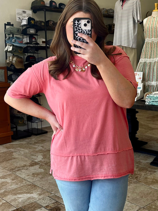 SoFriCo Jolene Tee - Coral