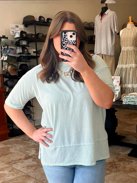 SoFriCo Jolene Tee - Chambray