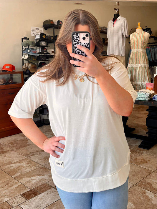 SoFriCo Jessie Tee- Ivory