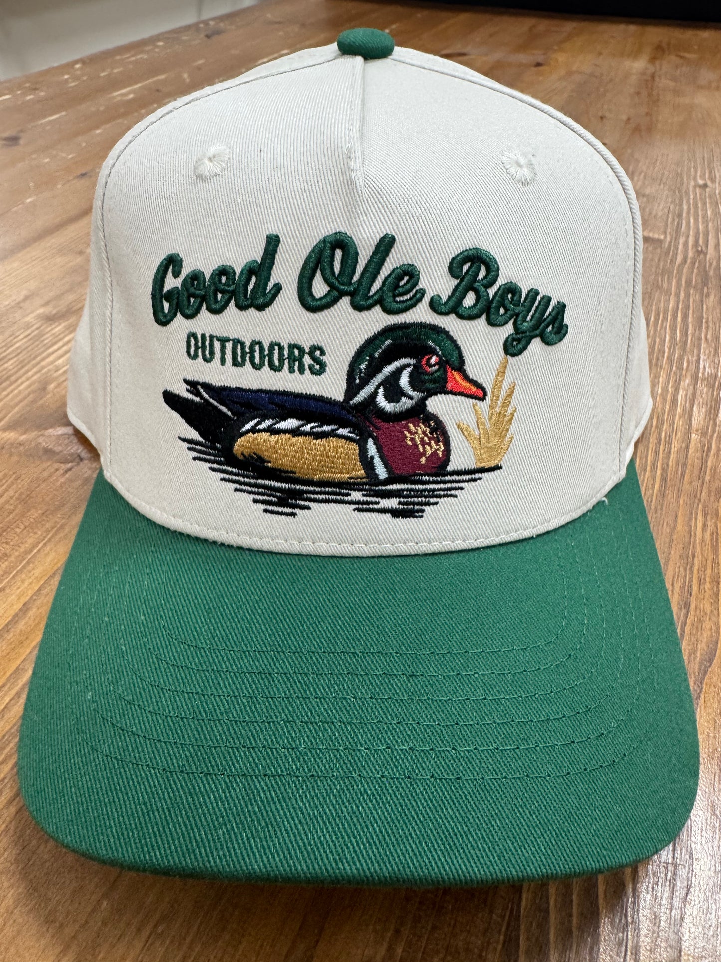 Good Ole Boys Wood Duck Hat - Green