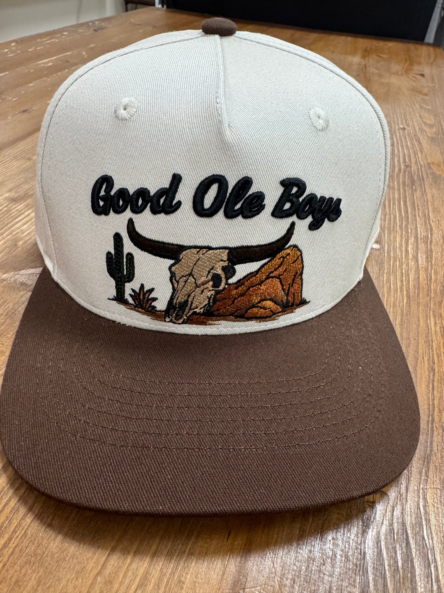 Good Ole Boys Skull Hat - Brown